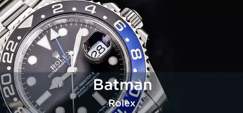  Batman Rolex